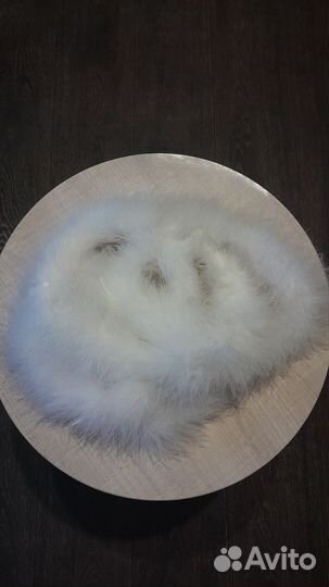 Боа из лебяжьего пуха