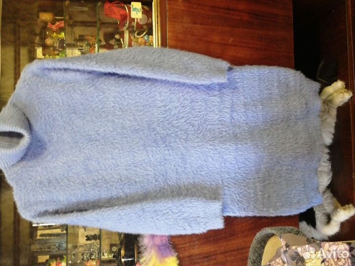 Платье туника теплое