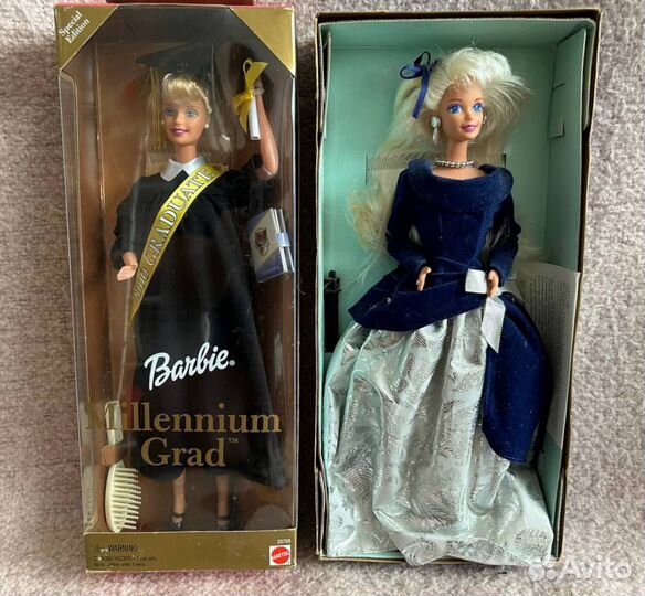 Barbie Millenium Grad & Winter Velvet & Sapphire