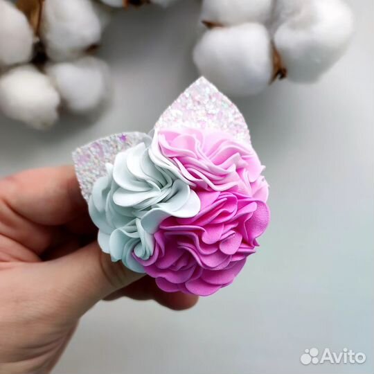 Бантики ручной работы из фоамирана