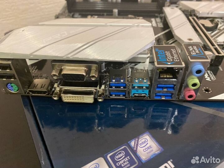 Материнская плата ASRock B365 PRO4. Новая