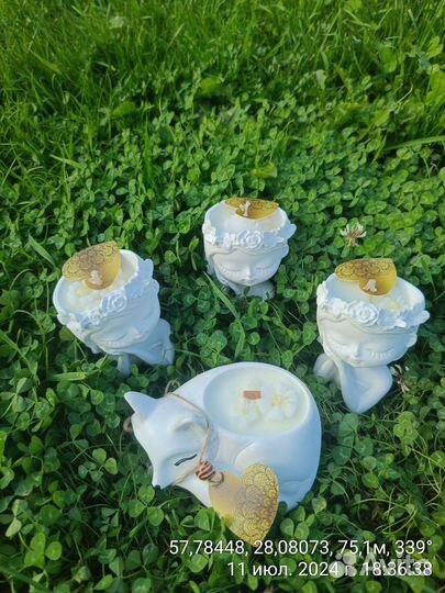 Декор и свечи с ароматом