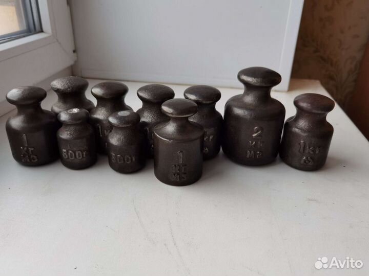 Старинные гирьки гири ретро СССР