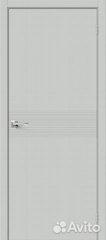 Межкомнатная дверь Bravo 146-0524 Граффити-23 Grey