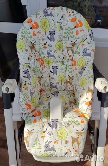 Пышные чехлы на стульчики для кормления