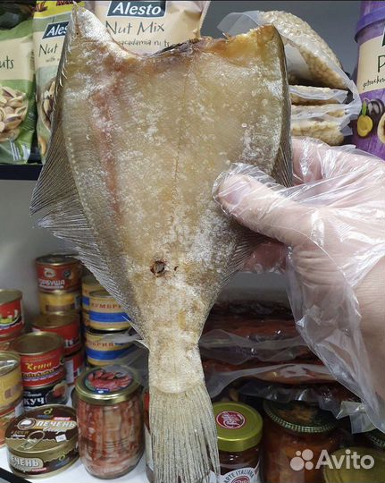 Камбала ерш вяленый Мурманск