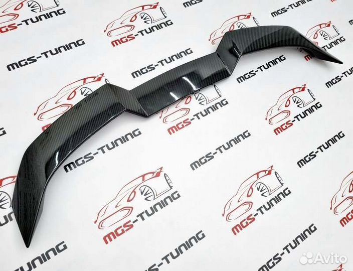 Спойлер BMW 4 серия G22 стиль Vorsteiner карбон