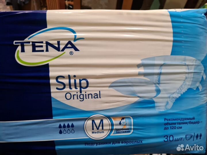 Tena Slip Original Подгузники для взрослых M(2) 75