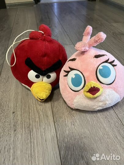 Angry Birds игрушки мягкие