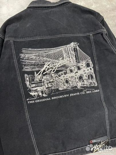 Джинсовая куртка Karl kani