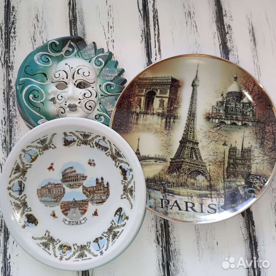Настенная тарелка и панно
