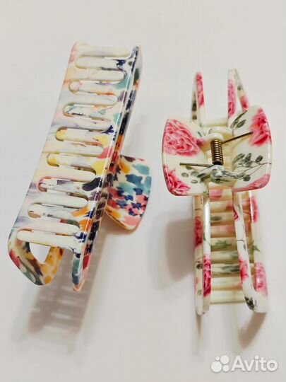 Заколка для волос краб Лагуна