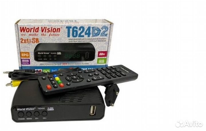 Ресивер Т2 World Vision T624D2