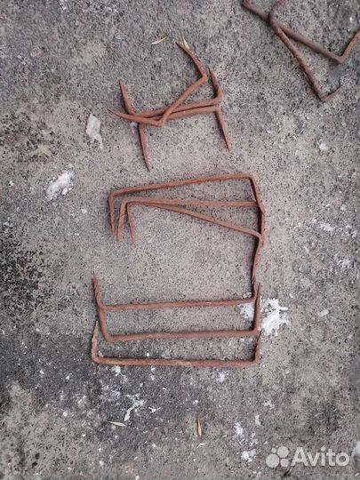 Скобы кованные