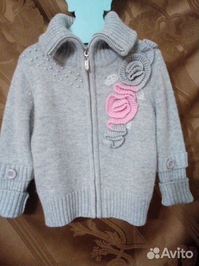 Кардиган на 3 года