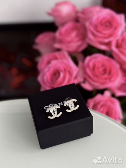 Серьги Chanel