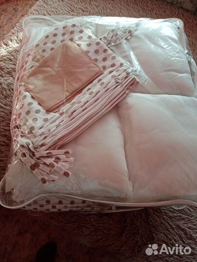 Бортики в детскую кроватку