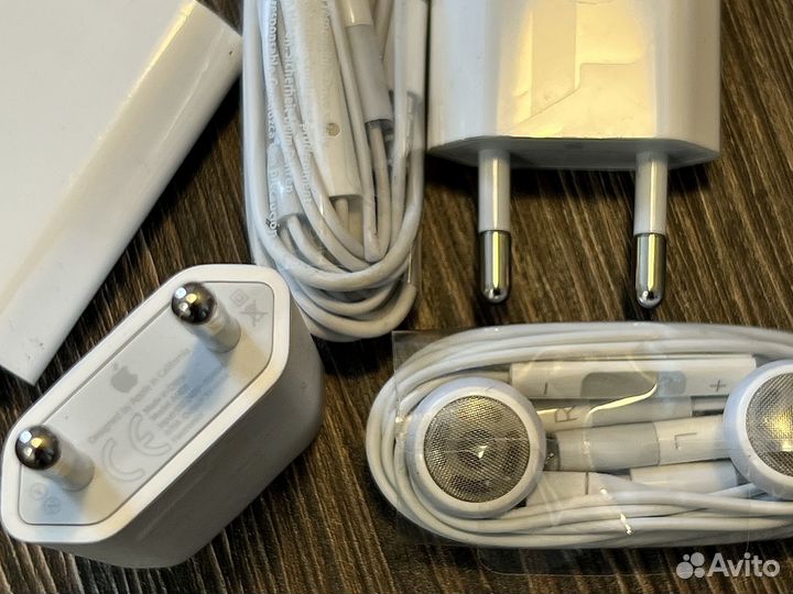 Зарядка для айфон iPhone Apple Наушники Блок Новое