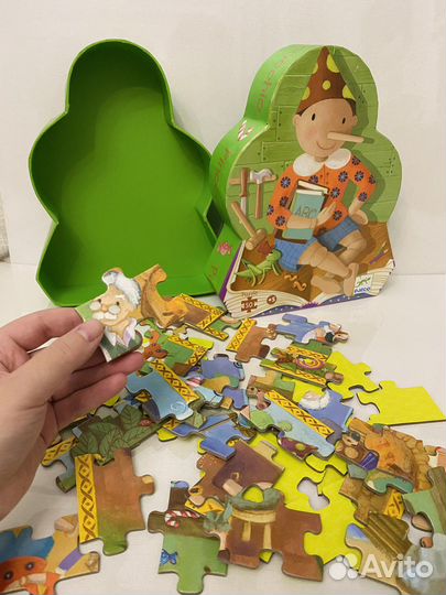 Пазл djeco Пиноккио, 50 дет