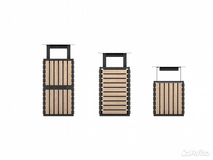 Урна уличная с пепельницей