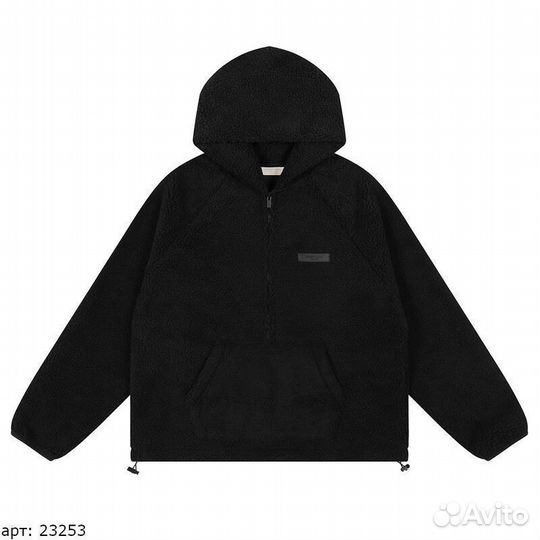 Шерпа куртка Essentials Черная