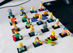 Lego minifigures simpsons