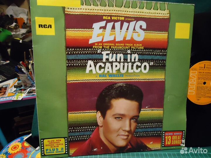 LP Elvis Presley – Fun In Acapulco 1963/1977