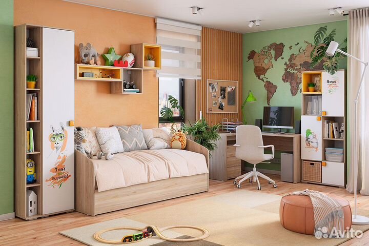 Шкаф 2-ств с зеркалом 