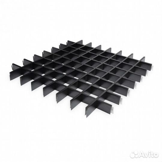 Потолок Грильято 0,6 м 75*75 мм - рейка направляющ