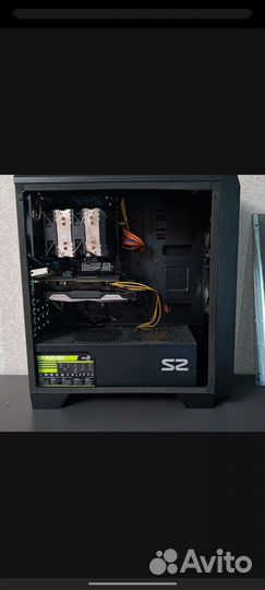 Игровой компьютер с монитором 180 герц