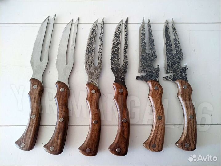 Нож вилка для шашлыка