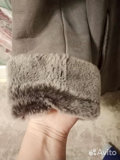 Дубленка натуральная женская размер 44 46
