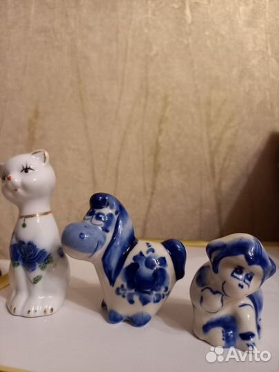 Фигурки гжель