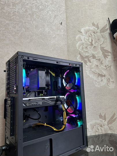 Мощный Пк Rx 580 8GB/intel 12ядер/16GB DDR4/SSD