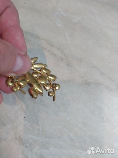 Брошь Винтаж СССР Чехословакия