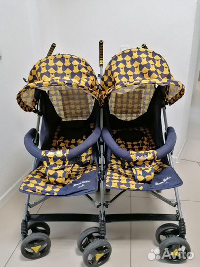Коляска для двойни