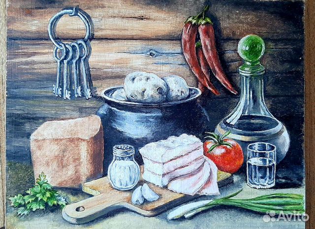 Картина маслом натюрморт