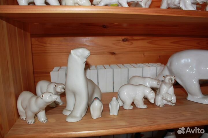 Фарфор Животные и динозавры