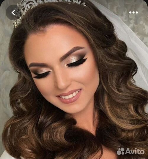 Свадебные прически и макияж