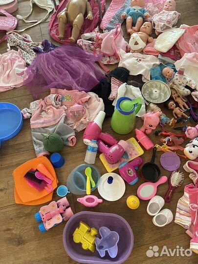 Куклы беби бон с одеждой и аксессуарами
