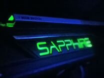 Видеокарта RX 580 sapphire 8 GB/подсветка