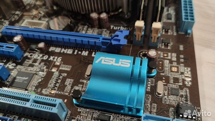 Мат. плата + i5 + 8gb памяти + кулер