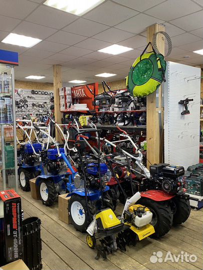 Мотоблок brait BR-135GES (17 л.с, 4+1, колеса 6х12