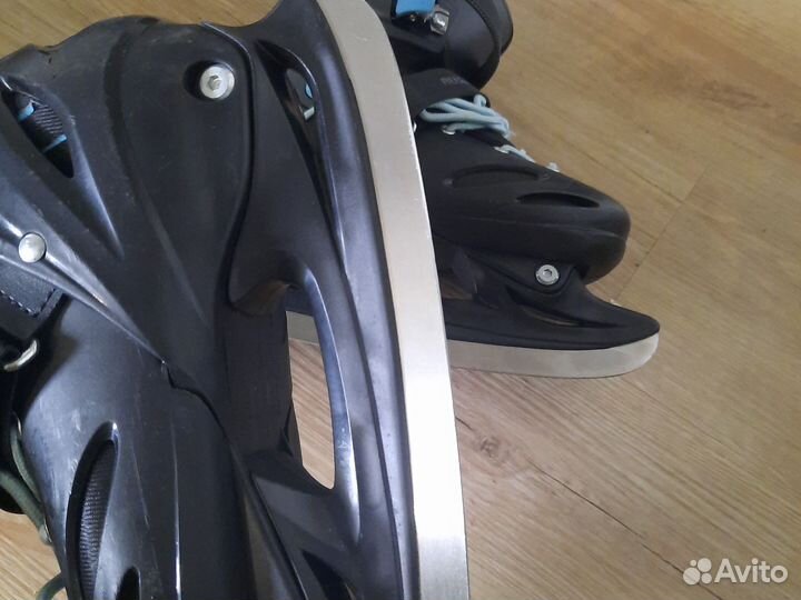 Коньки детские раздвижные р 34-37
