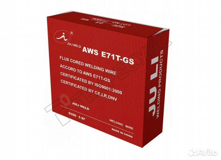Проволока порошковая самозащитная E71T-GS juli (D1