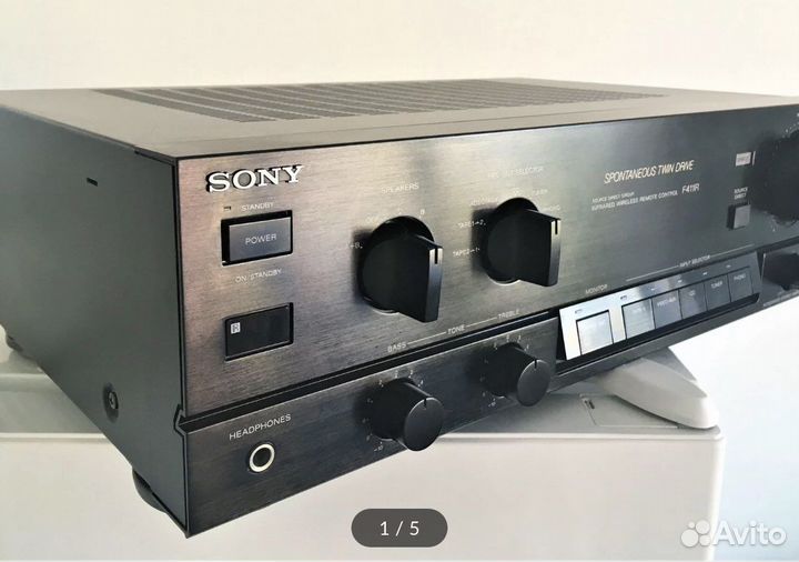Усилитель sony ta f-411 japan 220v