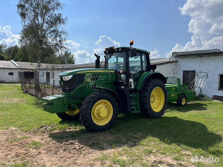 Трактор John Deere 6140M, 2018