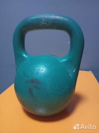 Гиря 16кг. времён СССР