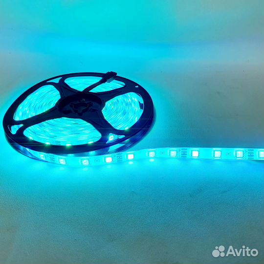 Светодиодная RGB лента ргб 5 метров