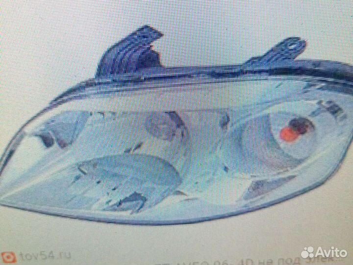 Фары Авео т250, без корректора аналог